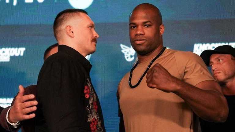 Александр Усик и Даниэль Дюбуа / фото из открытых источников Александр Усик и Даниэль Дюбуа / фото из открытых источников