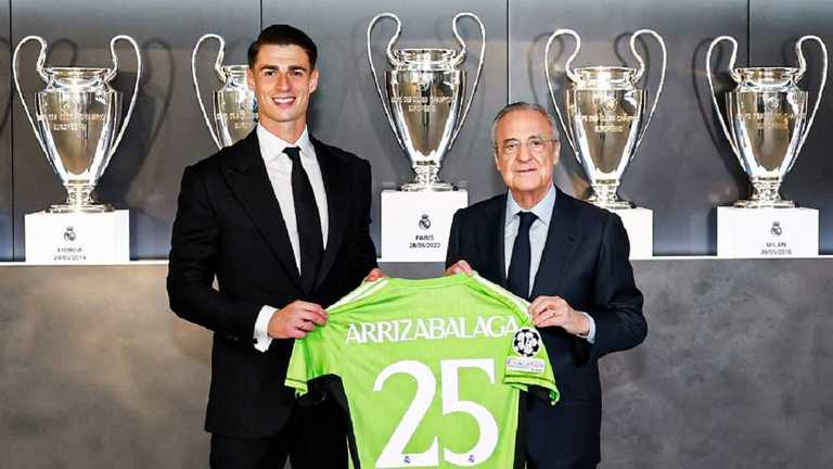 Кепа Аррисабалага и Флорентино Перес / Фото ФК Реал Мадрид Кепа Аррисабалага и Флорентино Перес / Фото ФК Реал Мадрид