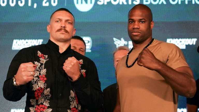 Усик і Дюбуа / фото з відкритих джерел Усик і Дюбуа / фото з відкритих джерел