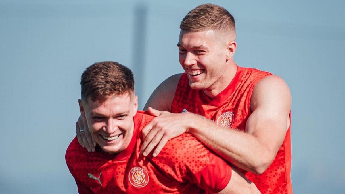 Циганков і Довбик / Фото ФК Жирона