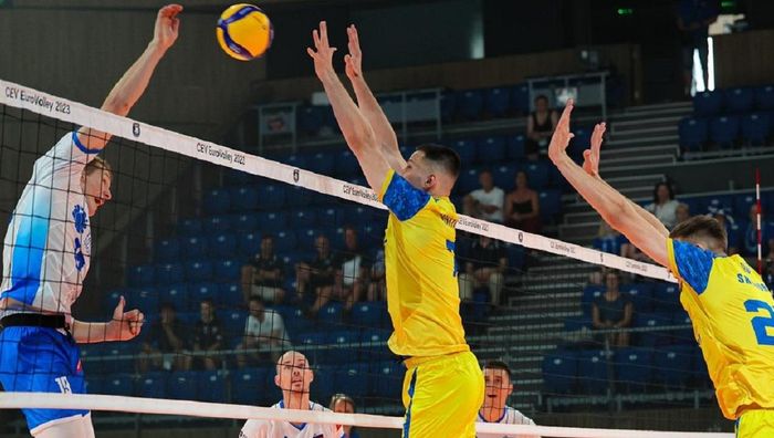 Україна без свого лідера поступилася на старті Євро-2023 з волейболу чинним віце-чемпіонам