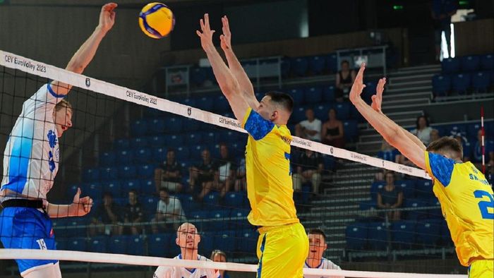 Украина без своего лидера уступила на старте Евро-2023 по волейболу действующим вице-чемпионам