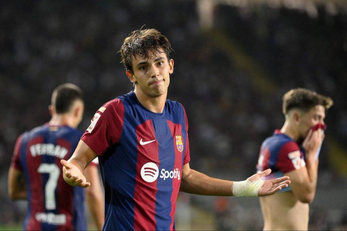 Феліш забив перший гол за Барселону / фото: Twitter