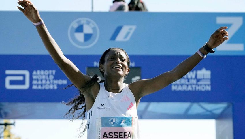 Легкоатлетка из Эфиопии установила мировой рекорд женского марафона
