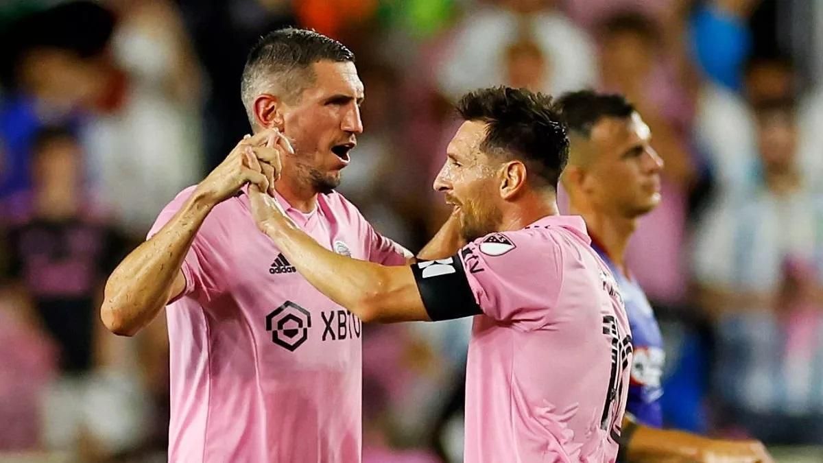 Сергій Кривцов та Ліонель Мессі / Фото ФК Інтер Маямі Сергій Кривцов та Ліонель Мессі / Фото ФК Інтер Маямі