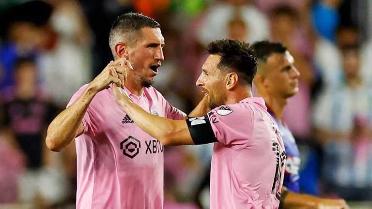 Сергій Кривцов та Ліонель Мессі / Фото ФК Інтер Маямі Сергій Кривцов та Ліонель Мессі / Фото ФК Інтер Маямі