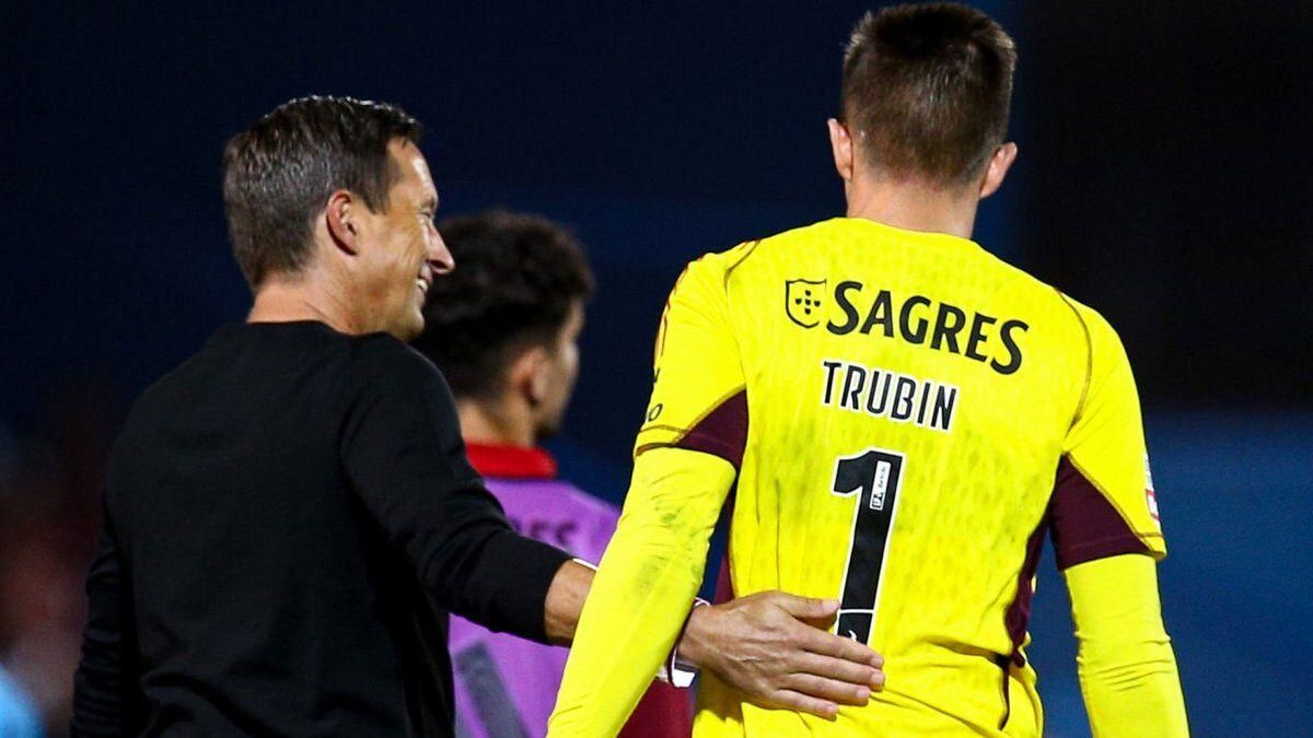 Анаталій Трубін дебютував за Бенфіку / фото з відкритих джерел