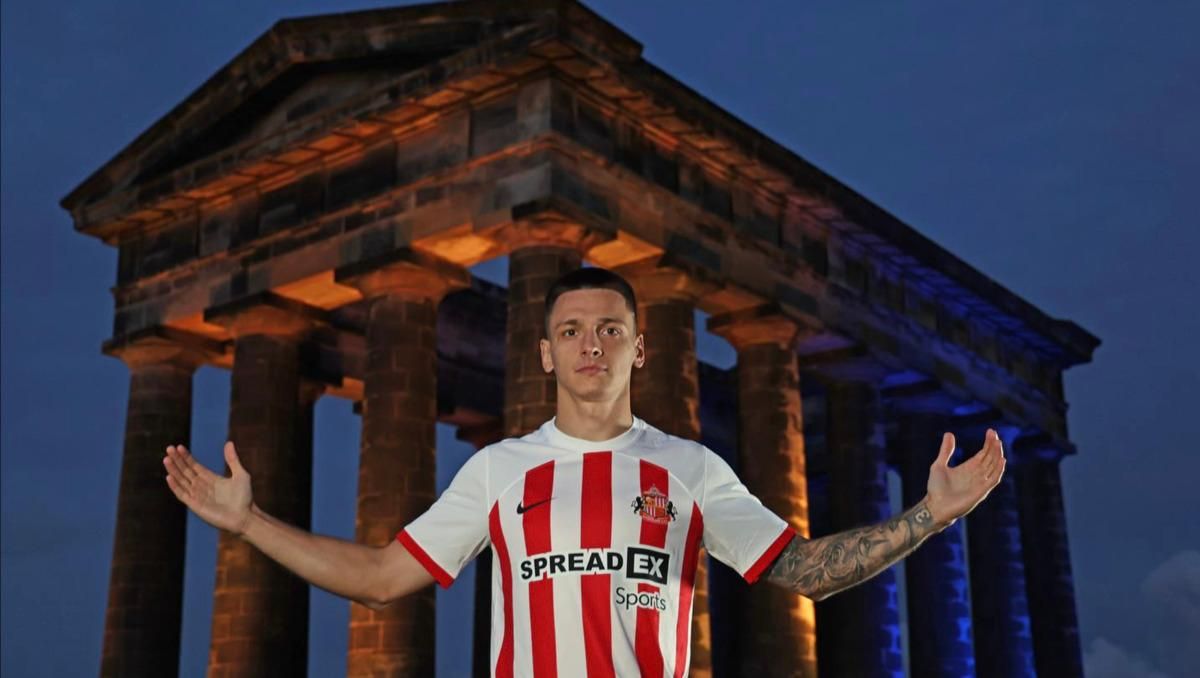 Назарий Русин / фото ФК Сандерленд