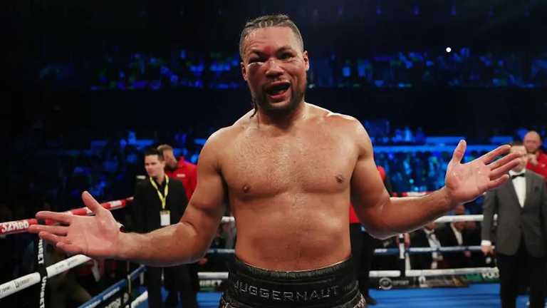 Джо Джойс после боя с Чжилеем / фото из соцсетей Джо Джойс после боя с Чжилеем / фото из соцсетей