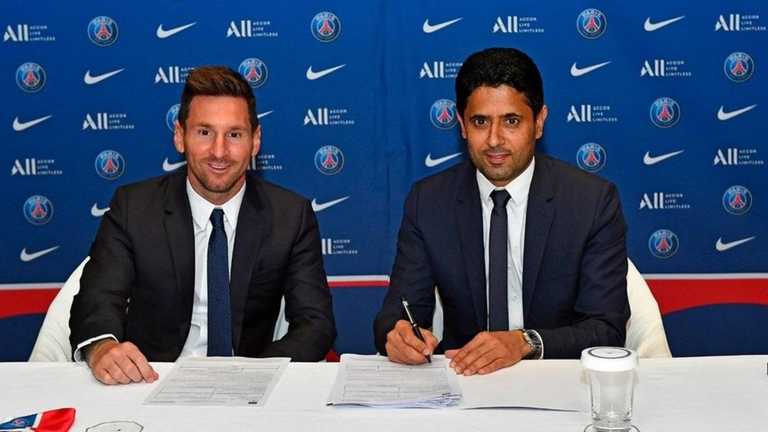 Мессі та Аль-Хелаїфі / Фото Twitter Мессі та Аль-Хелаїфі / Фото Twitter