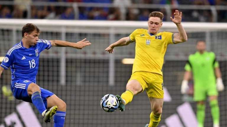 Україна програла Італії / УАФ Україна програла Італії / УАФ