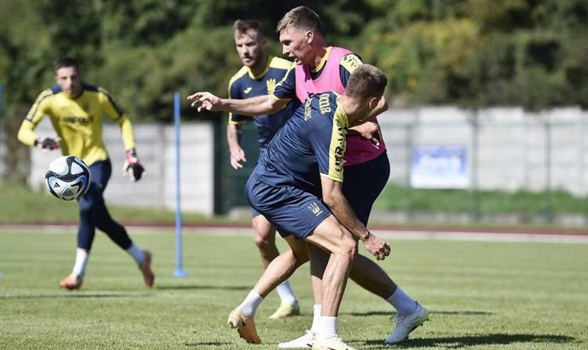 Тренировки сборной Украины / фото из открытых источников