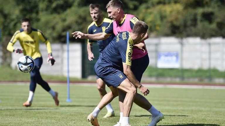 Тренировки сборной Украины / фото из открытых источников Тренировки сборной Украины / фото из открытых источников