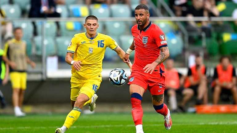 Миколенко і Вокер / Фото Twitter збірної Англії Миколенко і Вокер / Фото Twitter збірної Англії