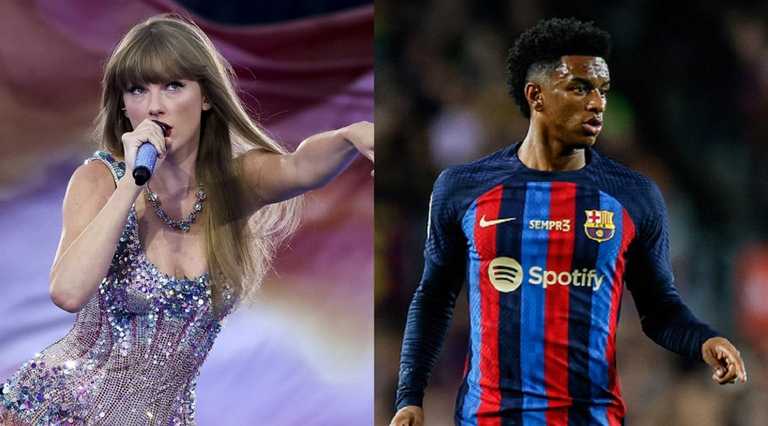 Тейлор Свіфт і Алехандро Бальде / Колаж ElPlural Тейлор Свіфт і Алехандро Бальде / Колаж ElPlural