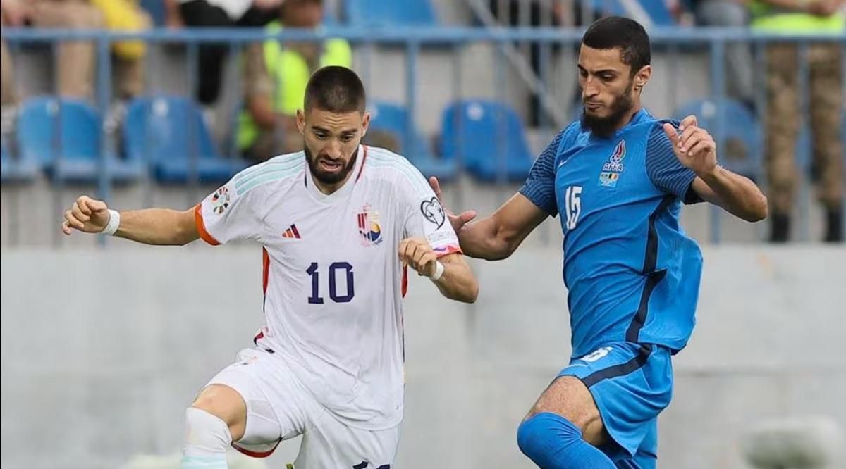 Бельгія обіграла Азербайджан / Фото УЄФА