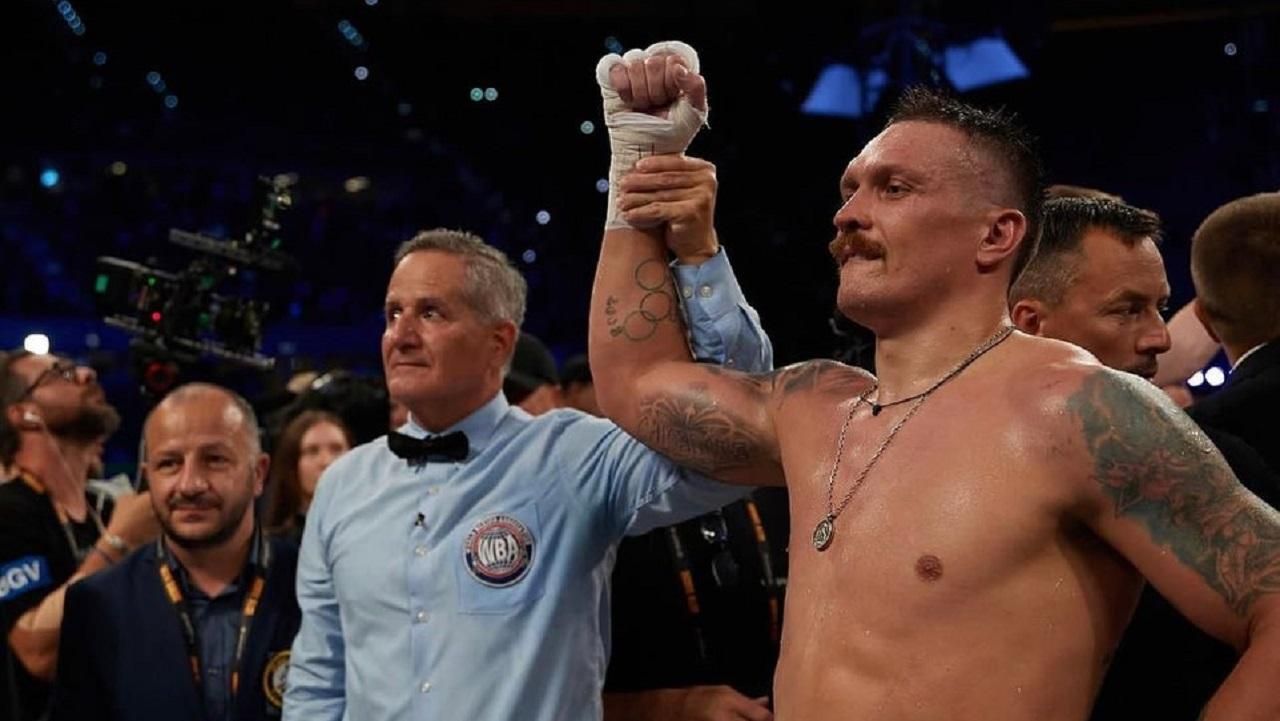 Олександр Усик / Фото з соцмереж Олександр Усик / Фото з соцмереж