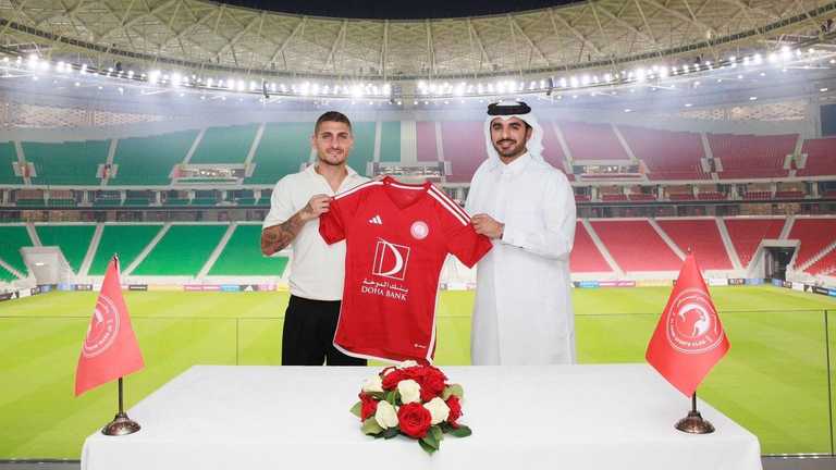 Марко Верратти – игрок катарского Аль-Араби / Фото из соцсетей Марко Верратти – игрок катарского Аль-Араби / Фото из соцсетей