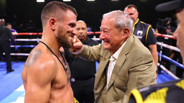 Ломаченко та Арум / фото із соцмереж Ломаченко та Арум / фото із соцмереж