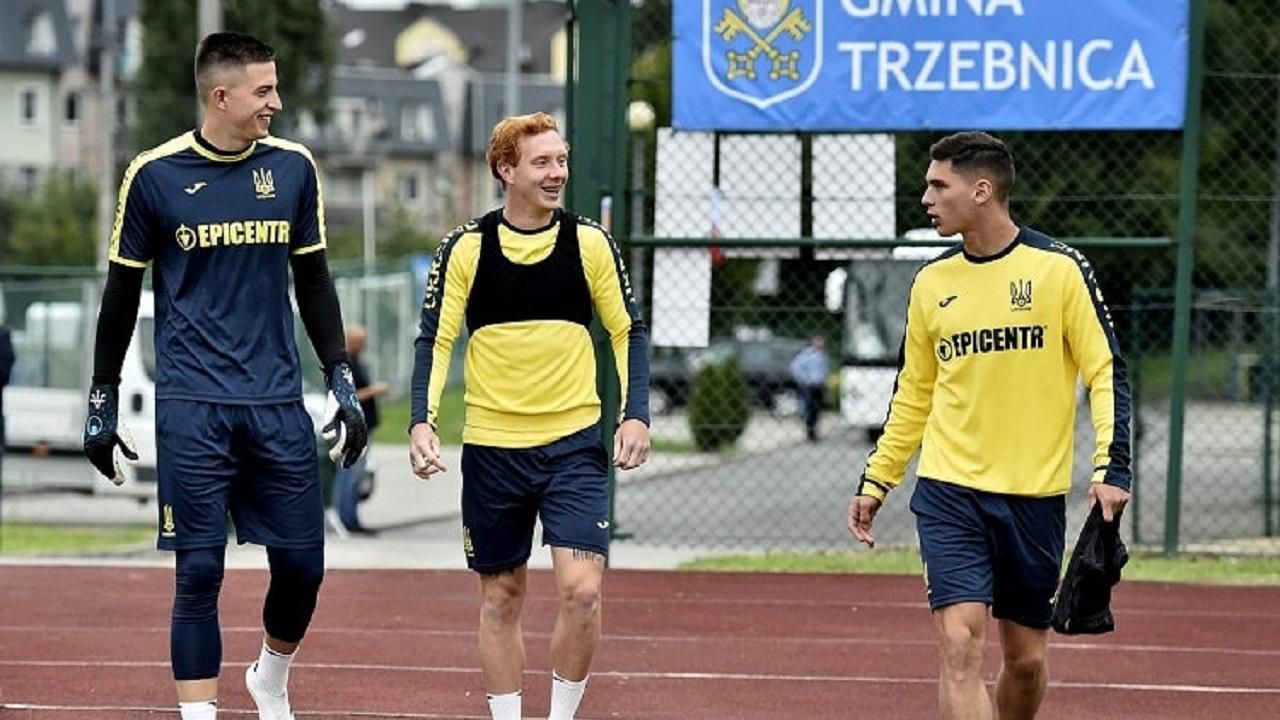 Трубин, Конопля и Судаков / Фото Павла Кубанова (УАФ) Трубин, Конопля и Судаков / Фото Павла Кубанова (УАФ)