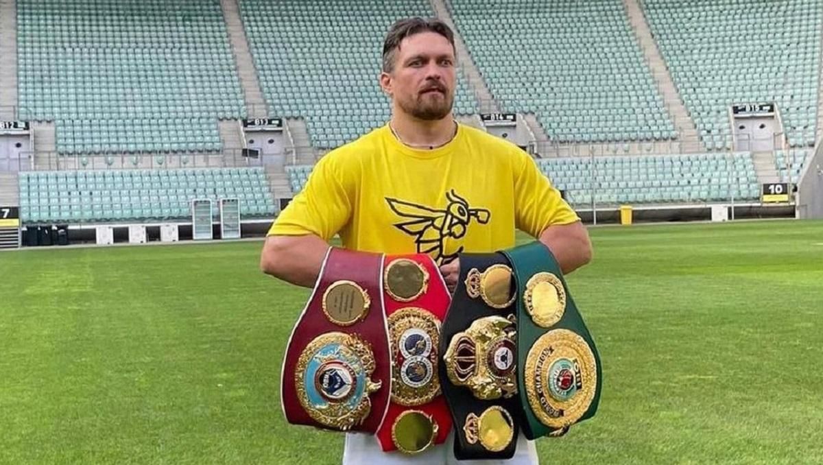 Олександр Усик / Фото з Instagram