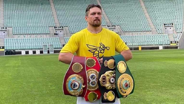 Александр Усик / Фото с Instagram Александр Усик / Фото с Instagram