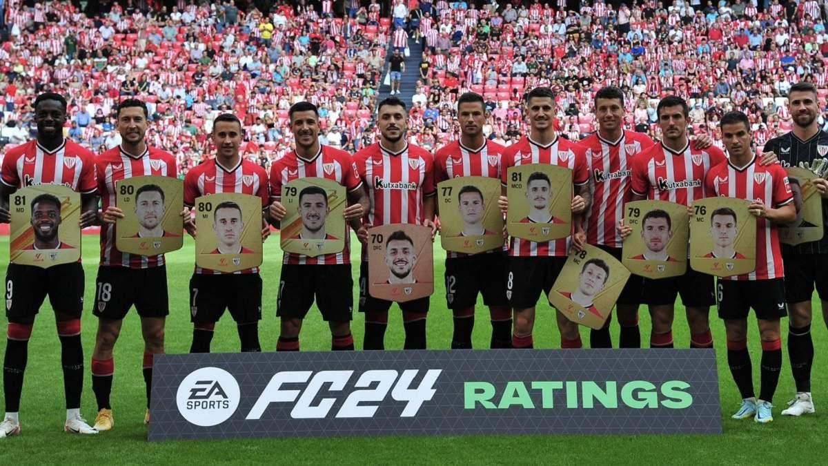 Гравці Атлетіка / Фото баскського клубу