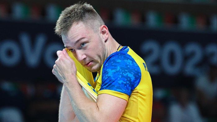 Капитан сборной Украины по волейболу объяснил свои эмоции после победы над Финляндией на ЧЕ