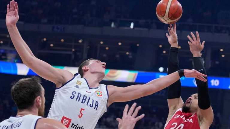 Сербия обыграла Канаду / Фото Idaho Press Сербия обыграла Канаду / Фото Idaho Press