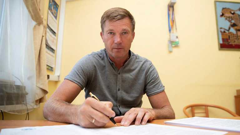 Юрій Максимов / фото СК Дніпро-1 Юрій Максимов / фото СК Дніпро-1