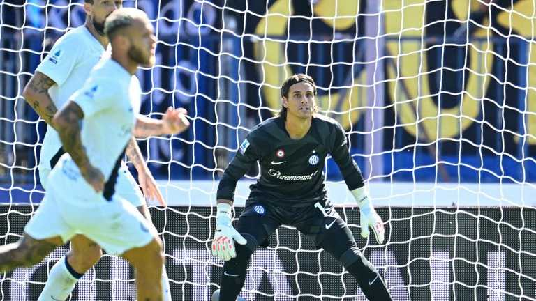 Інтер взяв гору над Емполі / Фото Twitter "нерадзуррі" Інтер взяв гору над Емполі / Фото Twitter "нерадзуррі"