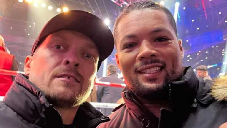 Александр Усик и Джо Джойс / Фото из соцсетей Александр Усик и Джо Джойс / Фото из соцсетей