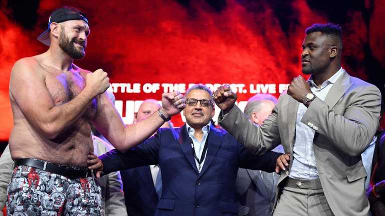 Фьюри – Нганну / Фото TNT Sports Фьюри – Нганну / Фото TNT Sports