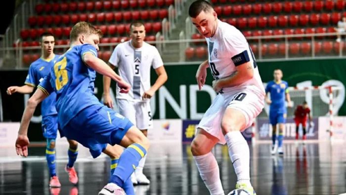 Юношеская сборная Украины по футзалу одолела Словению и возглавила группу на Евро-2023