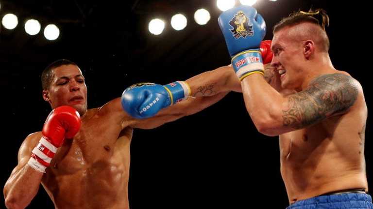 Джо Джойс и Александр Усик (2013) / Фото Всемирной серии бокса Джо Джойс и Александр Усик (2013) / Фото Всемирной серии бокса