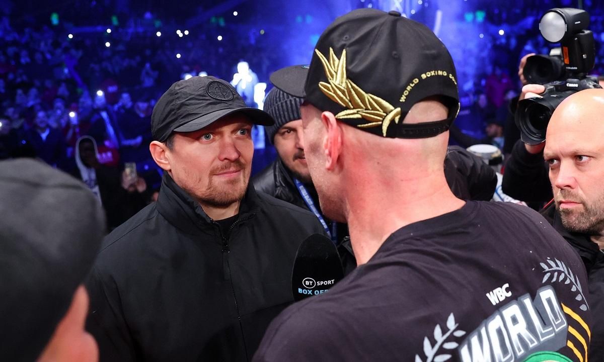 Усик – Ф'юрі / Фото Queensberry Promotions