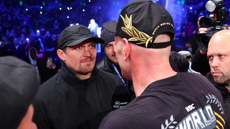 Усик – Фьюри / Фото Queensberry Promotions Усик – Фьюри / Фото Queensberry Promotions