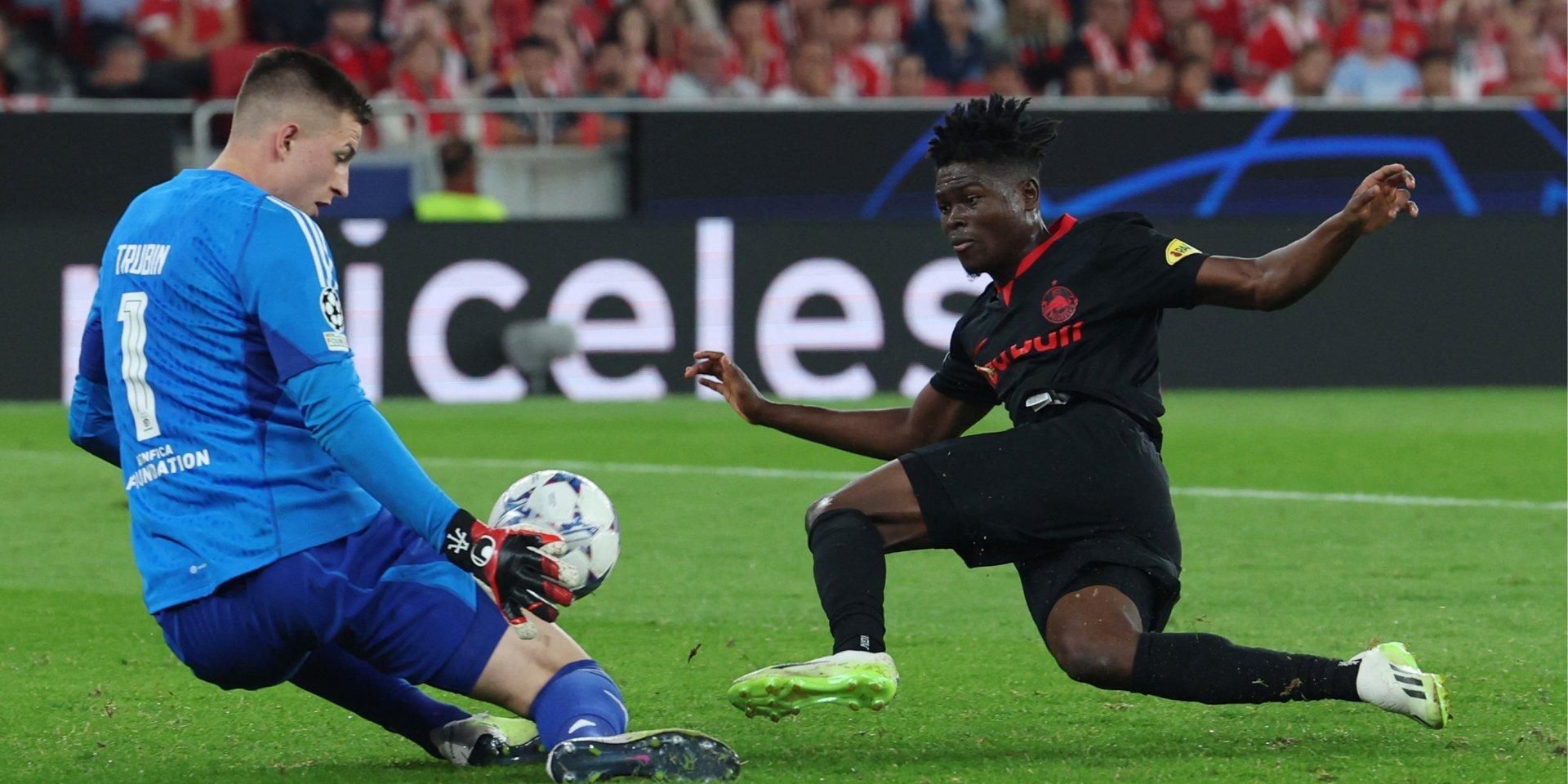 Дебют Трубіна в ЛЧ / фото з відкритих джерел