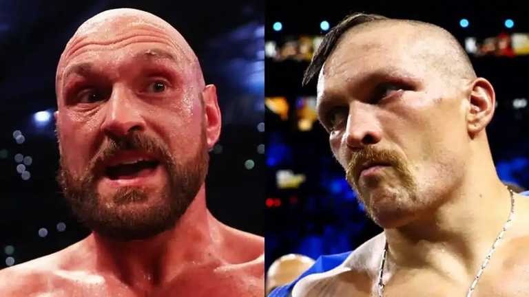 Александр Усик и Тайсон Фьюри / фото из открытых источников Александр Усик и Тайсон Фьюри / фото из открытых источников