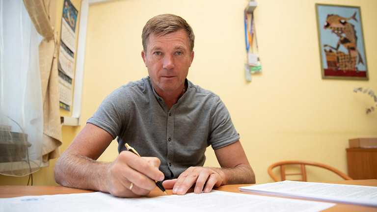 Юрий Максимов / фото СК Днепр-1 Юрий Максимов / фото СК Днепр-1