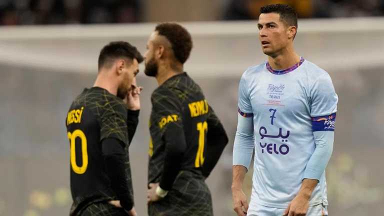 Месси, Неймар и Роналду / Фото AP Месси, Неймар и Роналду / Фото AP