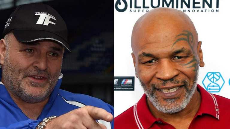 Джон Фьюри и Майк Тайсон / Коллаж Marca Джон Фьюри и Майк Тайсон / Коллаж Marca