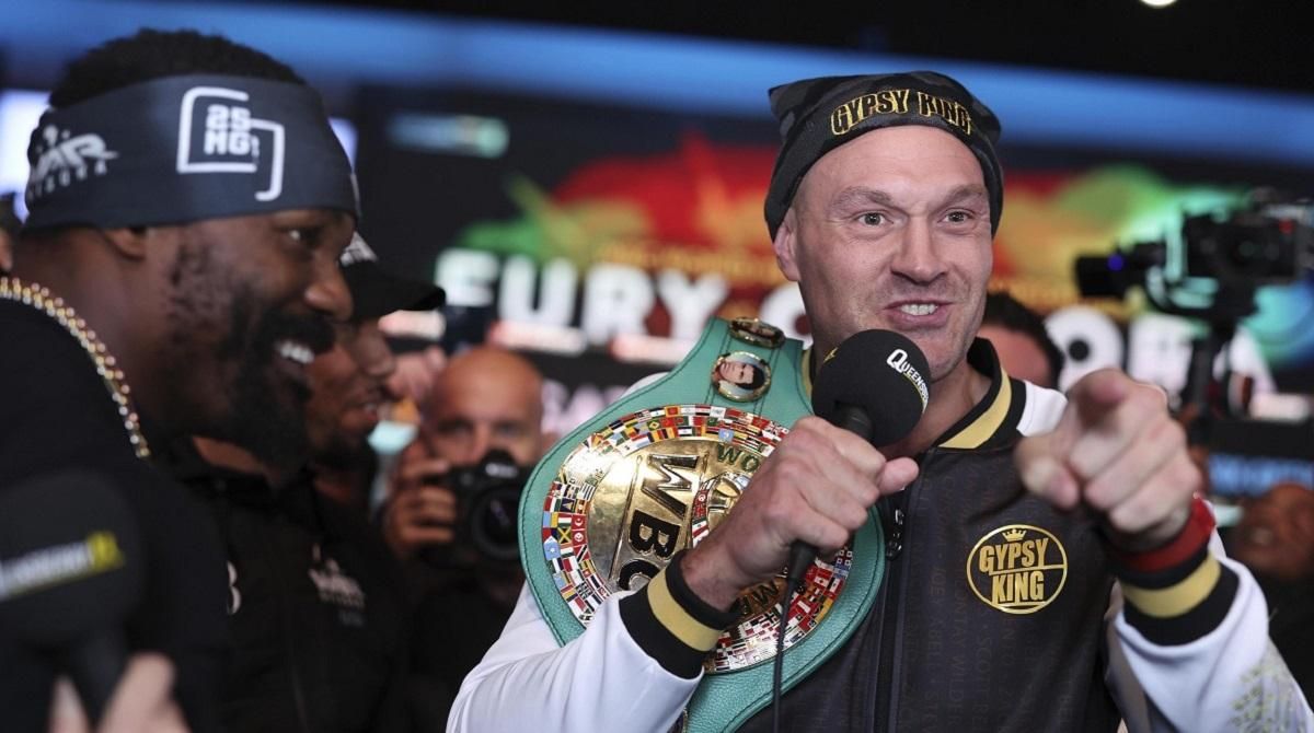 Тайсон Ф'юрі (справа) / Фото AP