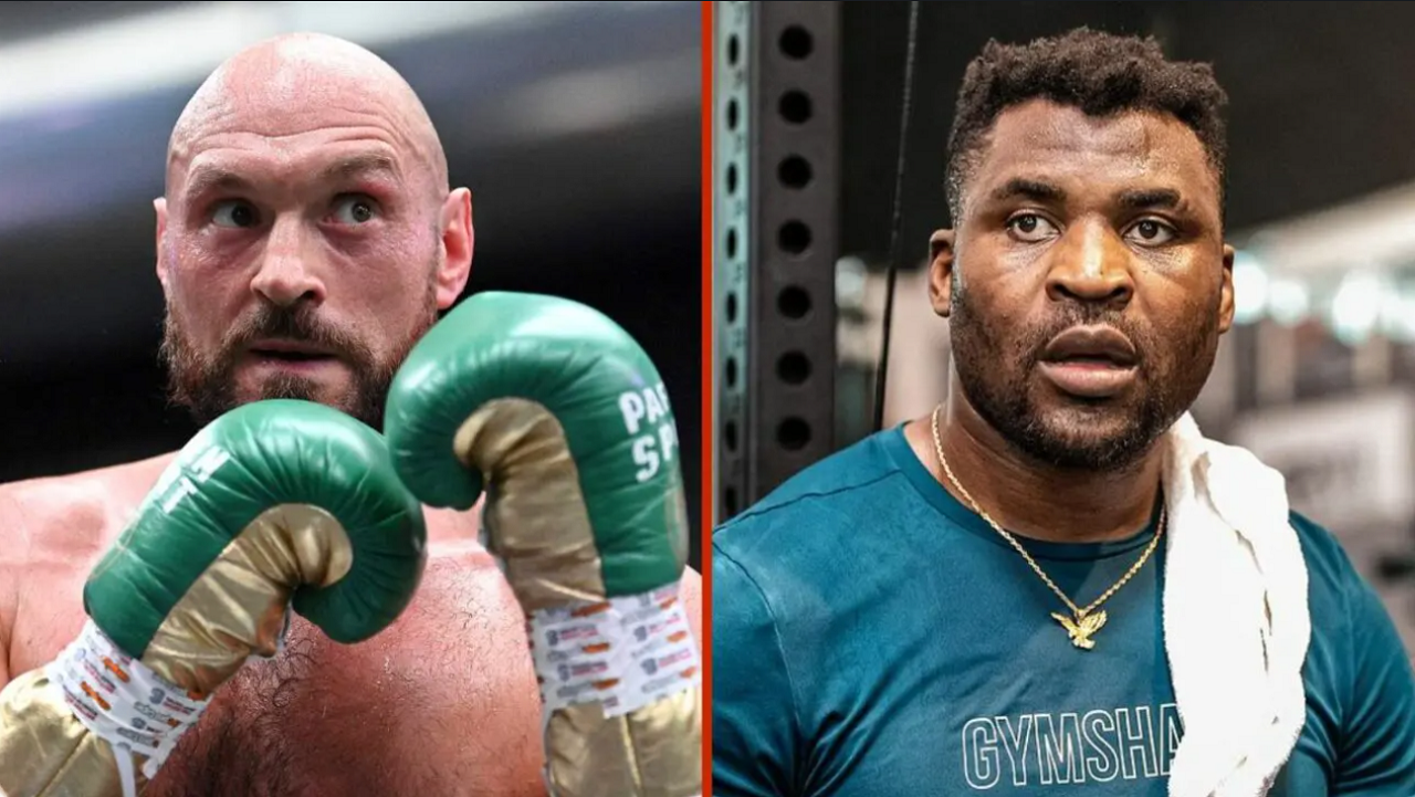 Ф'юрі – Нганну / Колаж Вoxing Social