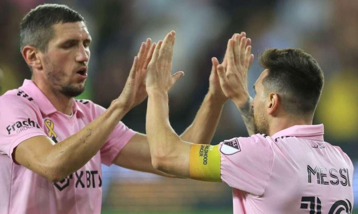 Сергей Кривцов и Лионель Месси / фото из открытых источников