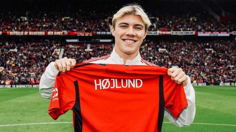 Расмус Хейлунд / Фото МЮ Расмус Хейлунд / Фото МЮ