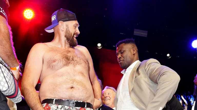 Ф'юрі – Нганну / Фото Queensberry Promotions Ф'юрі – Нганну / Фото Queensberry Promotions