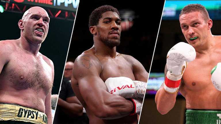 Ф'юрі, Джошуа та Усик / фотоколаж з відкритих джерел Ф'юрі, Джошуа та Усик / фотоколаж з відкритих джерел