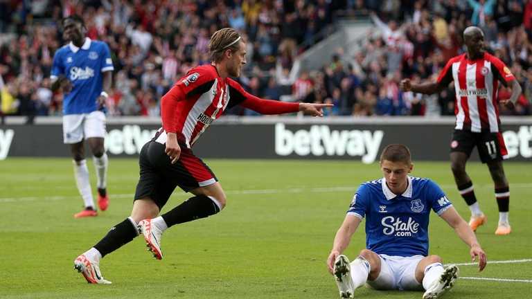 Эвертон одолел Брентфорд / Фото PA Эвертон одолел Брентфорд / Фото PA