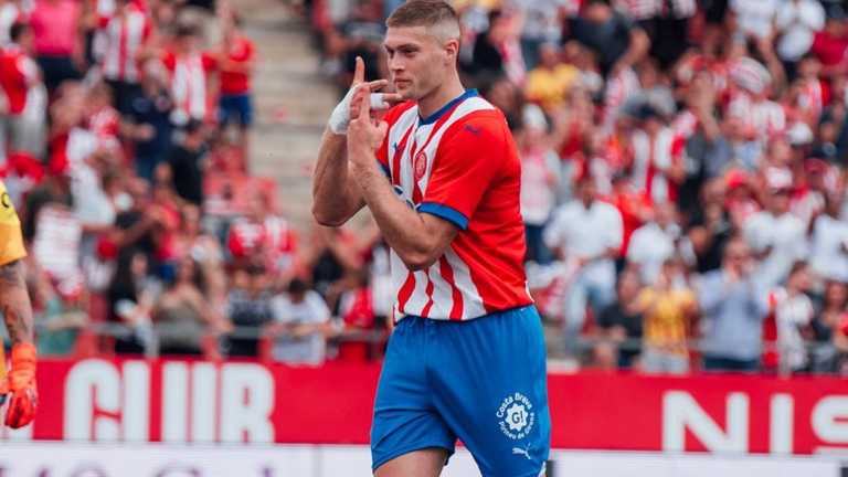 Артем Довбик / Фото Twitter Жирони Артем Довбик / Фото Twitter Жирони